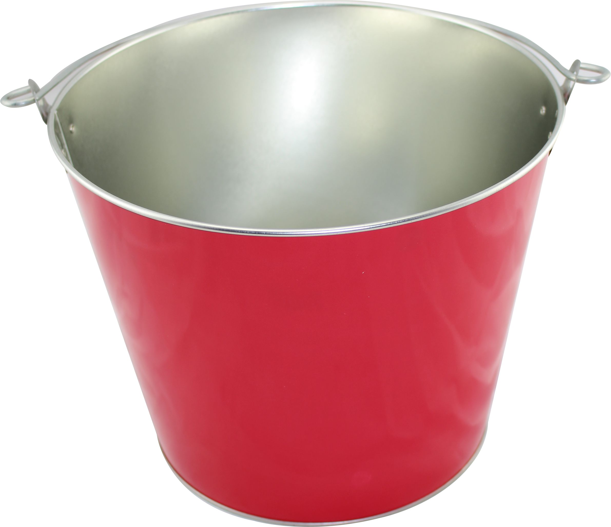 Tin Bucket & Trash Can